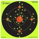 12 multi bullseye splatter burst shooting targets